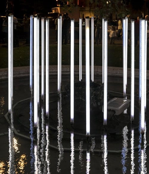 La fontaine lumineuse